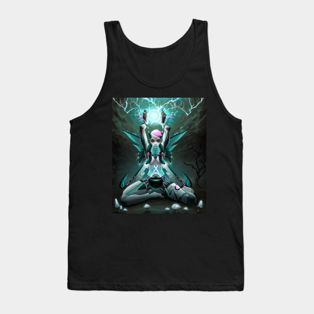 Fairy Sci Fi Tank Top by ddraw